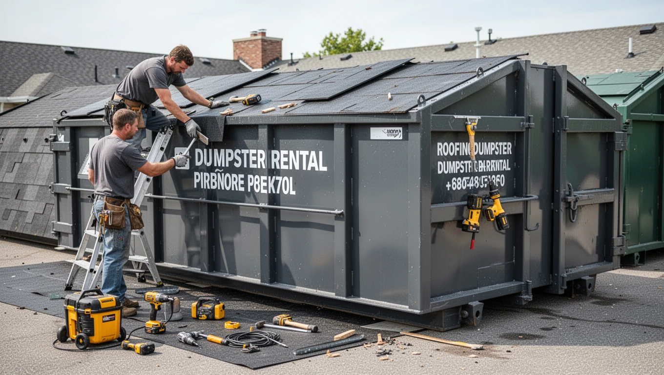 Roofing Dumpster Rental